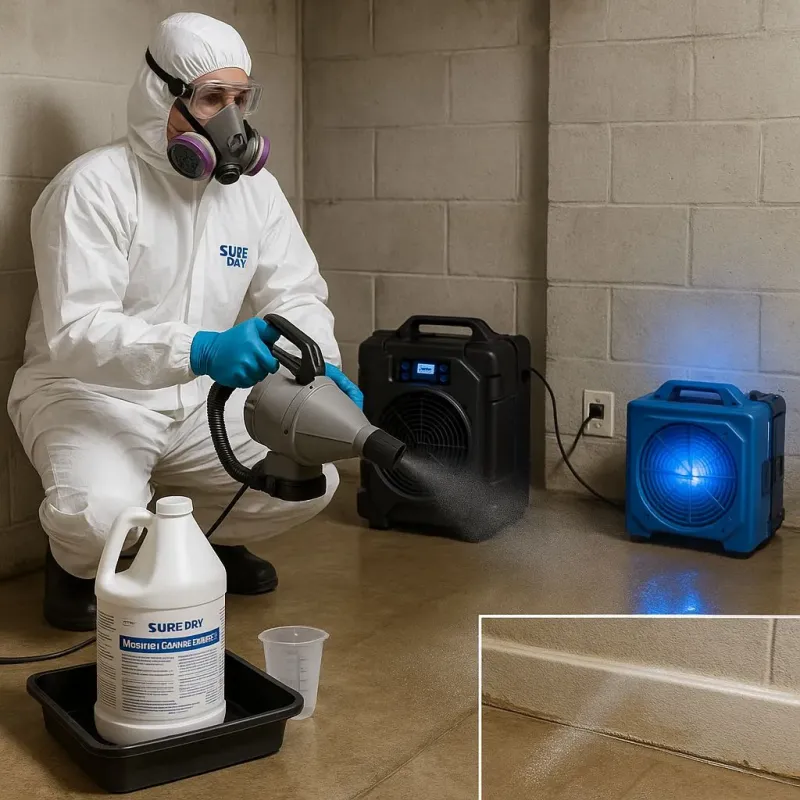 Sanitization and Odor Removal process in Boyle Heights, CA